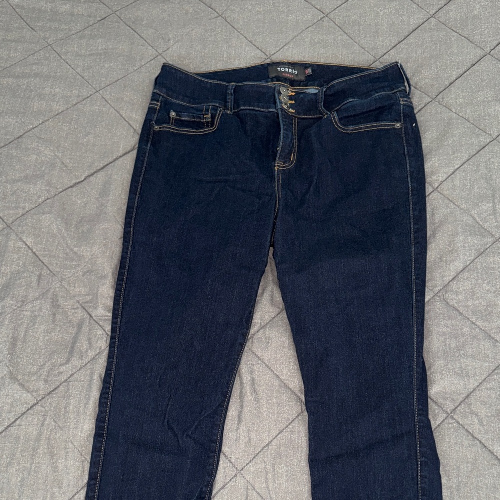 torrid Dark Indigo Skinny Jeans